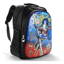 Mochila Escolar Infantil Super Spider Com Masculina Heróis