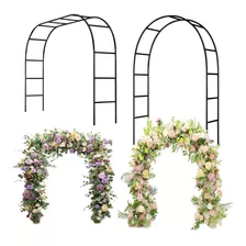 Arco De Boda Decoracion Plantas Fiesta Metal Con Base 2.4m