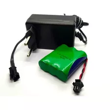 Bateria Para Carrinho 3,6v 2700mah Aa Smp02 + Carregador