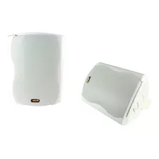 Par De Altavoces Novik 6 Pol White, 100 W, 8 Ohmios, Sonido Ambiental