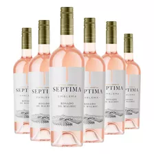 Vino Septima Emblema Rosado De Malbec 6x750cc Caja X6