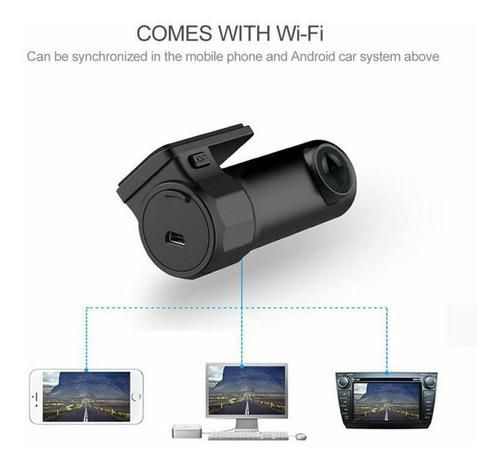 Camara Carro  Wifi Mini Dash Cam 32gb Hd 170 Grados G.sensor Foto 4