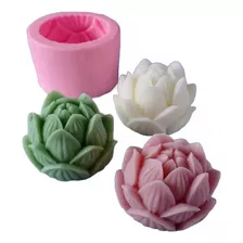 Molde Silicone - Flor De Lotus Fechada Sabonete Vela Resina