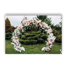 Fundo Fotográfico - Arco De Flores - 2,20 X 1,50