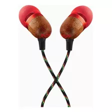 Auriculares House Of Marley Smile Jamaica In Ear Colores Color Rojo