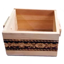 Caja Canasta Regalo Madera Mdf Regalo Recuerdo