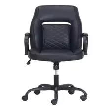 Silla Sillón De Piel Gerencial Ejecutivo Con Respaldo Alto