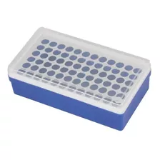 Caja Gradilla Rack Con Tapa Para 72 Tubos De 1,5ml/2ml