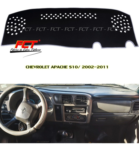 Cubre Tablero Chevrolet Apache S10 1999 2000 2002 2004 2006 Foto 10