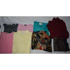 Lote 8 Prendas Ropa De Mujer Talle L