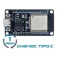 1 Unid Esp32 Ch340c Wifi Bluetooth 2.4ghz 30pines Conector C