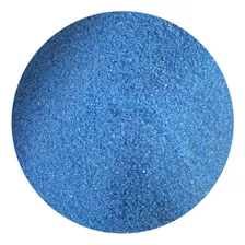 Areia Colorida Escolar Quartzo Infantil 100 Gramas=1 Pacote Cor Azul-claro