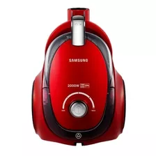 Aspiradora Samsung Vc20 Roja 2000w Sin Bolsa Doble Cámara