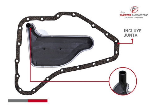 Jgo Filtro Junta Transmisi Auto Oldsmobile Lss 3.8 1996-1999 Foto 2