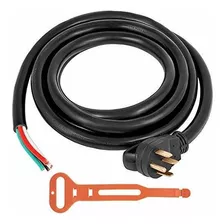 Mophorn 40 Pies 50amp Extensión Generador Cable 6 Gauge Stw 