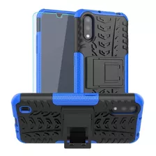 Funda Para Galaxy A01 Con Protector De Pantalla Hd Sktgsla