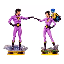 Figura Wonder Twins Art Scale 1 10 Dc Comics