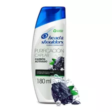 Shampoo Head & Shoulders Carbón Activado 180 Ml