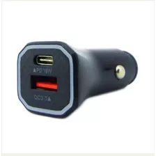 Cargador 1 Usb + Pd Type-c De 18 Watt. Qc-3.0.