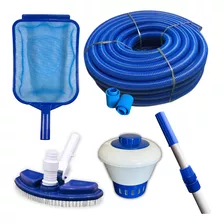 Kit Acessórios Limpeza Piscina Intex Mor Inflável Cabo 1,60m