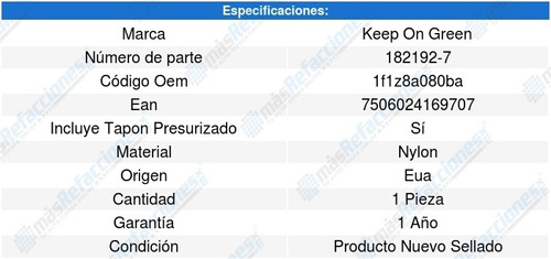 Deposito Anticongelante Sable 3.0l V6 96-05 Kg 6145810 Foto 6