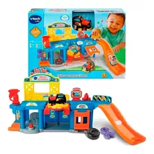 Vtech Tut Tut Bólidos Pista Estación Taller De Reparaciones Incluye Auto Interactivo