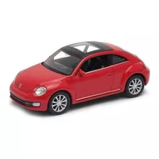 Welly 1:34 Volkswagen The Beetle Rojo 43650cw E. Full