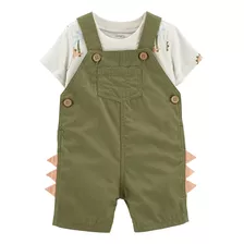 Carters Set 2 Piezas Remera Enterito Dinosaurios 1n588310