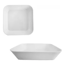 Saladeira Branca Bowl Melamina Pote Tigela 15cm Resistente