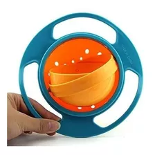 Plato Gyro Bowl 360° Anti Derrame De Comida Para Bebés Niños