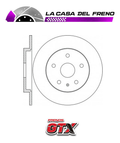 Par Disco Freno Tra Ford Taurus V 3.5 2010-2019 (c35pded-ph) Foto 5