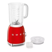 Liquidificador Smeg 1950's Blf01 Estilo Retro Vermelho