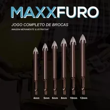 Maxxfuro Broca Indestrutível Universal 6pc