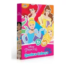 Quebra Cabeça 100 Peças Princesas Da Disney Toyster 8007