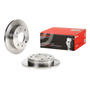 2 Discos Brembo Ventilados Hierro Gris Hyundai Atos 98 A 05