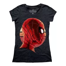 Playera Máscara De Látex Spidey Mujer 