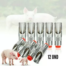 12 Bebedouro Automático Chupeta Para Suino Porco