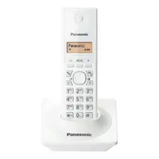 Teléfono Analógico Panasonic Kx-tg1711mew Lcd 1 Línea Blanco