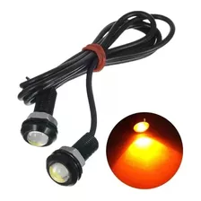 Foco Ojos De Aguila Led Amarillo Autoadhesivo Set 2 Und 