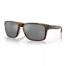 Óculos De Sol Oakley Holbrook Xl Extra Large Armação De O Matter Cor Matte Brown Tortoise, Lente Black De Plutonite Prizm, Haste Matte Brown Tortoise De O Matter - Oo9417