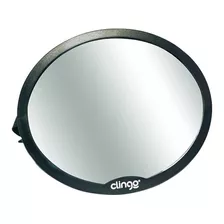 Espelho Retrovisor Oval Redondo Para Carro Criança Clingo 