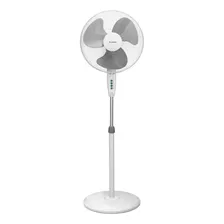 Ventilador De Pie James Vca 16 Pie Blanco 3 Aspas Sensacion Diámetro 40 Cm Material De Las Aspas Plástico