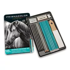 Lapices Prismacolor Premier Graphite 18 Piece Set / Grafito