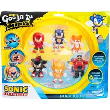 Boneco Heroes Of Goo Jit Zu Mini Pack 6 Sonic The Hedgehog