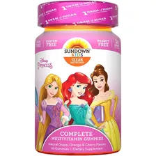 Sundown | Kids | Disney Princess Multivitamin | 60 Gummies