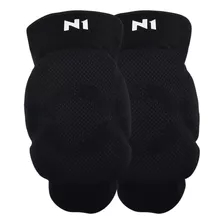 Joelheira Vôlei Profissional Knit 3d Spry N1 Sport Cor Preto Tamanho G