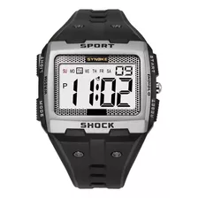 Reloj Synoke 9818. Lcd Números Grandes. Anti Golpes Y Agua.