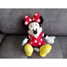 Boneco Pelúcia Minie Original Disney 30cm De Altura