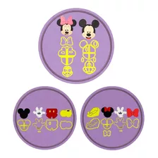 Mega Kit De Cortadores Mickey Minnie