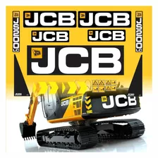 Adesivos Compatível Escavadeira Hidráulica Jcb Js200 Lc R265